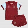 West Ham United Heimtrikot 2023-24 Kurzarm (+ kurze hosen)